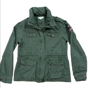 Cali Love Green Army Jacket